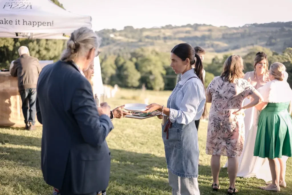 vegan pizza catering byron bay fresh grill