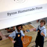 outdoor wedding pizza catering byron bay
